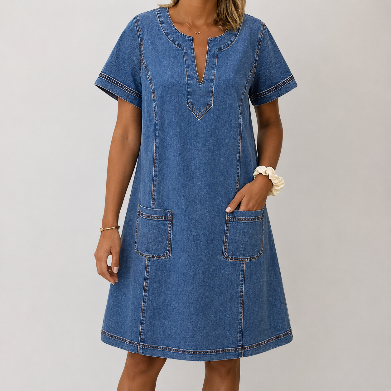 Augusta | vestito in denim