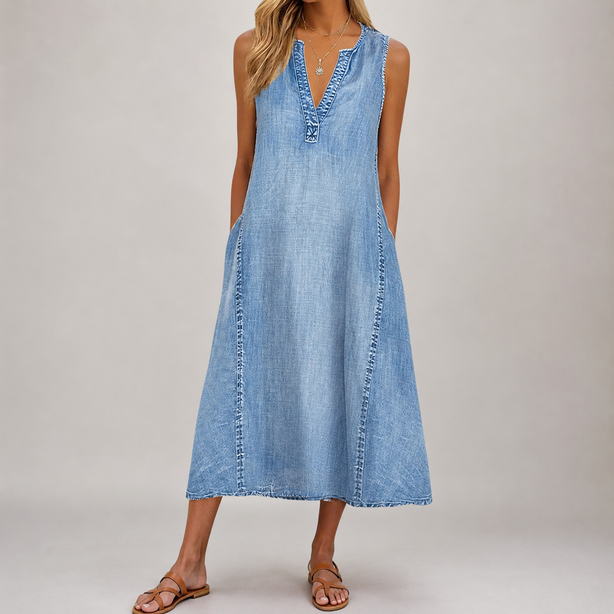 Karen | vestito in denim