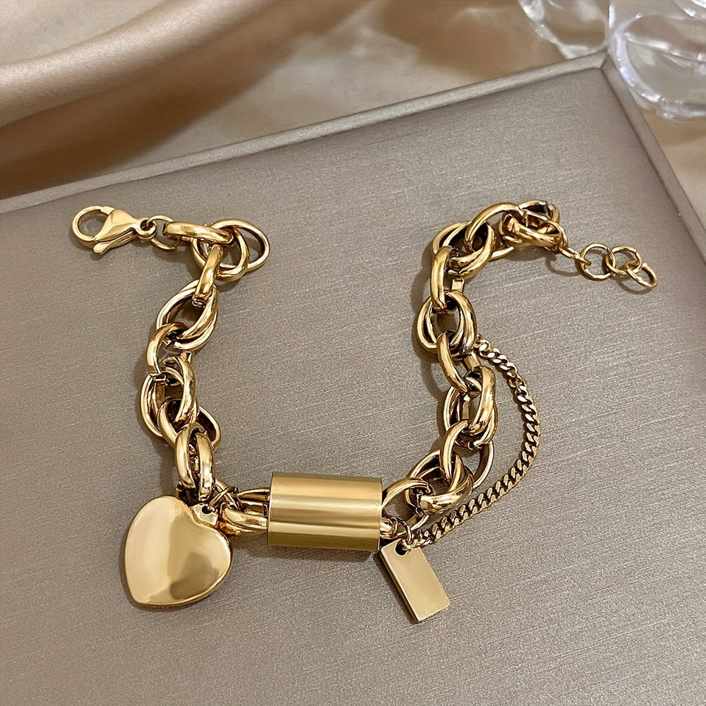 Bracciale con Ciondolo a Cuore