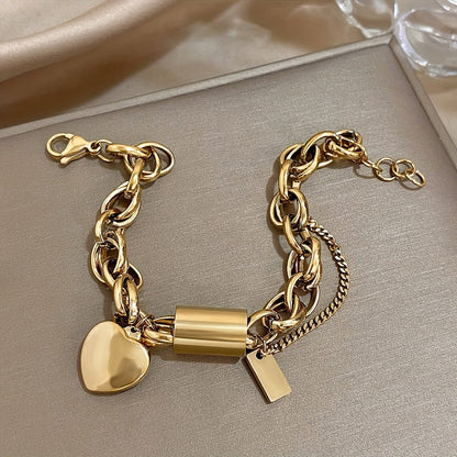 Bracciale con Ciondolo a Cuore