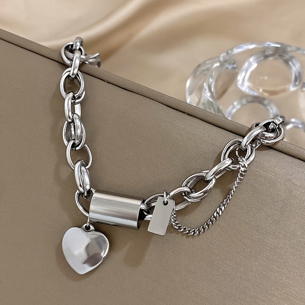 Bracciale con Ciondolo a Cuore