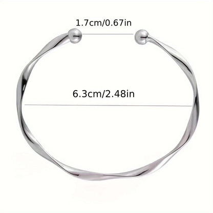Bracciale da donna aperto regolabile