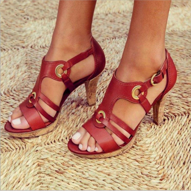 Livia - Sandali eleganti con tacco alto per un comfort superiore