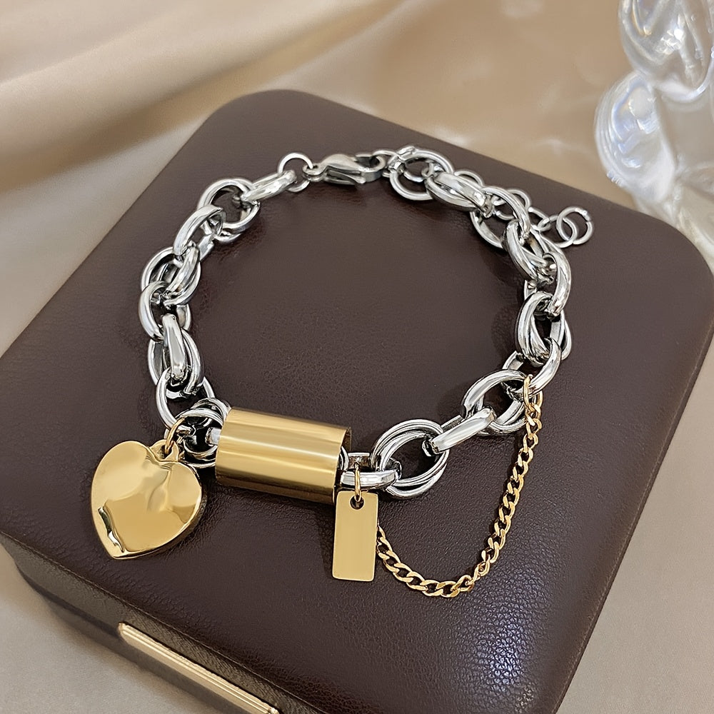 Bracciale con Ciondolo a Cuore