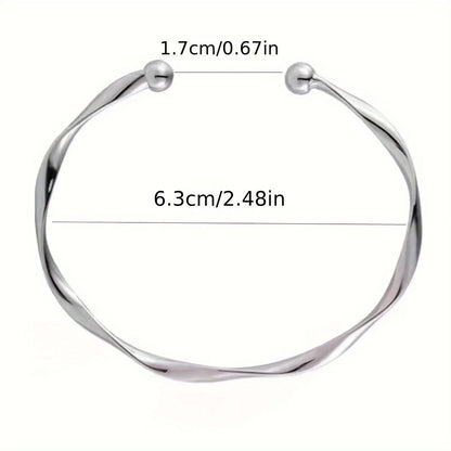 Bracciale da donna aperto regolabile